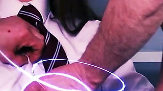 18 Year Old Schoolgirl Rae Gets Punished by Nurse Greene