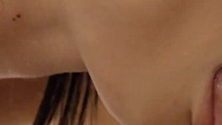 Little Caprice and Claudia Macc Enjoy Romantic Lesbian Massage Before Sex