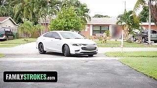 Blowjob Lessons From Stepbro