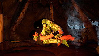 Caught an Ogre and Fucked It in the Mouth l Hentai Uncensored SFM