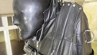 Leather Suspension Bondage with Elise Graves and Heavy