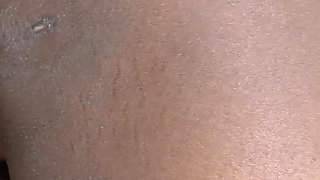 African Pussy Queefing with Big White Cock