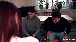 Sam Bourne's Sexy Redhead Adventure in a Czech Hostel Thrill