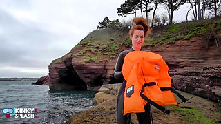 Wetsuit Lifejacket Fashion Show with Lucy & Zoe