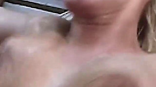 Blonde milf Diddi wants bukkake facial cum