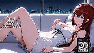 The Weeb Penthouse: Makise Kurisu in Steins Gate BDSM Bondage