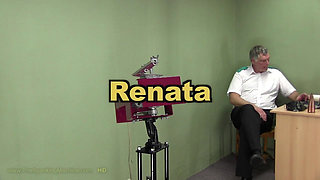 Renata2 Spanking Machine - Bare Back Whipping