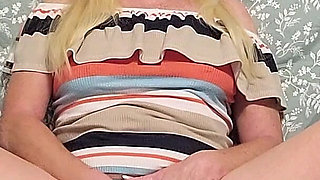 One Horny MILF and Her Pussy Juiced Panties