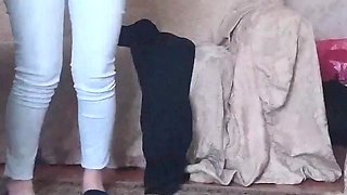 My girlfriend comes to my bedroom and we fuck