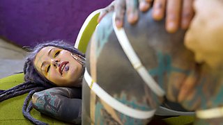 Inked Alt Teens Destroy Each Other with Massive Crazy Toys
