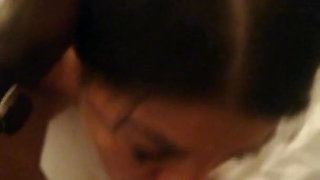 Black3469 - Facial and CIM - she swallows the last drop