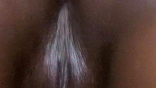 Oily Fat Bubble Butt Ebony Ass Massage View From Bellow