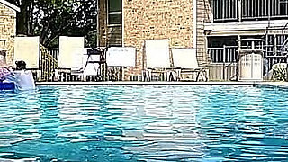 BBW Nurse Vicki Play Time in the Pool with Handsome Harry
