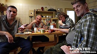 Gangbang of Monster Cocks