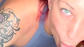 Scarlet Peach Sucks Cock for Coffee Creamer