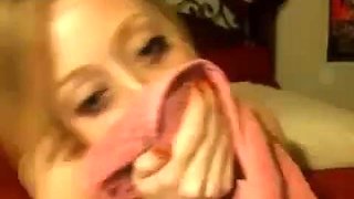 GOURGEOUS SKINNY BLONDE DEEPTHROAT DILDO: Blowjob, Fansly  Deep Throat Porn