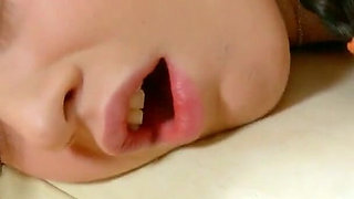 Skinny teen learns with boyfriend and fucks with him for the first time