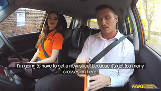 Fake Driving School - Kinky Students' Secret: Blowjobs and Creampies for Top Grades