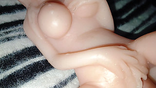 Ultra Lifelike Silicone Doll POV - 4K Solo Toy Session