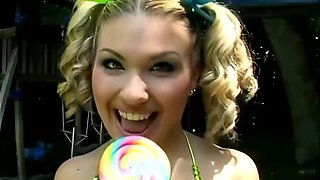 Audrey Addams: a Young Slut Fucked Hard in Her Little Ass