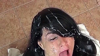 The Cum Shower! Every Shot a Hit!