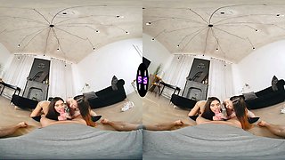 Jadilica kneels and sucks while vivien doll eventually joins in – tmwvrnet