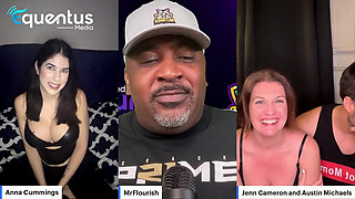 Mrflourish Podcast "the Morning After" with Guest Samantha Extreme