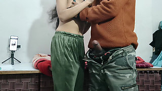 part #2 romantic Hindi audio step daughter sucking stepfather