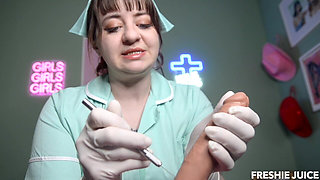 Sadistic Nurse Cruelly Removes Your Penis Extreme CBT