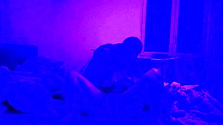 Tutti In Sala Noi Giriamo Un Video Con Luce Blu(lei Gode Tantissimo)amatoriale Italiano
