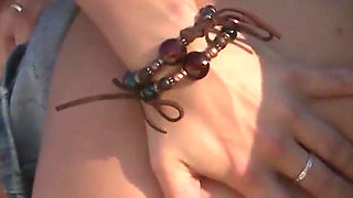 Whitezilla old guy seduce teen to rough outdoor anal sex