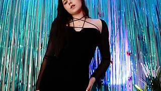 Close up teen foot worship