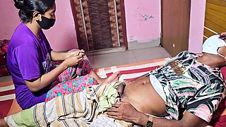 Stepmom shows her hot body while taking big bad Bangla boner