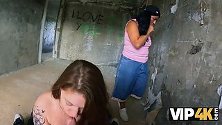 Vip4k. babe demonstrated her pierced Natural Tits and then it happened...