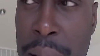 Sensational Black Ass for Two Big Cocks