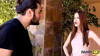 DY4K. Attractive redhead cheats on arrogant boyfriend with his by Daddy4K: Porn