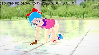 Bulma’s wild ride with her dragon—uncensored and dripping with lust
