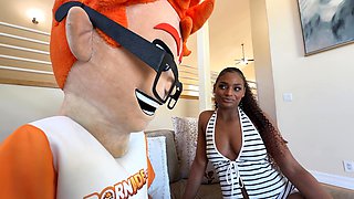 Rhae Woods Ebony Maid Takes Big Dick Casting