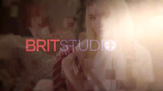 Amateur blowjob clip with enticing sweet thing from Brit Studio