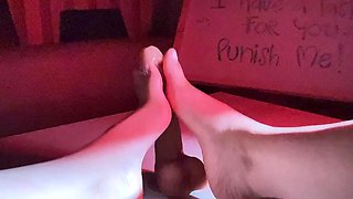 Watch my beautiful feet stimulate your penis by RosseCristhin: Blowjob, Amateur  Latina Porn