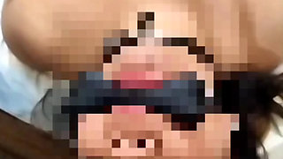 Huge milk tits are fucked by my dominant