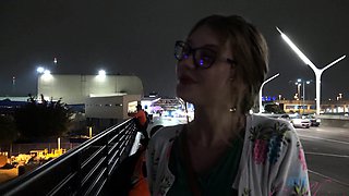 Cute brunette young hookup amateur teen blowjob