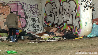 Czech Snooper 10 Outdoor Couple Sex on Camera - Zero Shame!