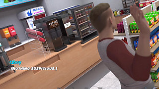 Neighbor MILF at Bathroom - MILF Obsession - Ep23