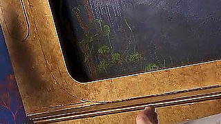 Skinny Asian Teen Nanny with Hairy Pussy Filmed Having Interracial Fuck