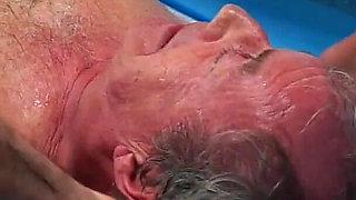 3 Girls Pee on Grandpa