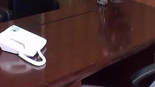 Nice Asian Pussies Scene-2 pretty Japanese Rie Hirokami in Lingerie Fucking with Colleague in the Office