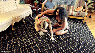 Atomic Wedgie Wrestling Battle Mars Solo and Kim Chi Fetish