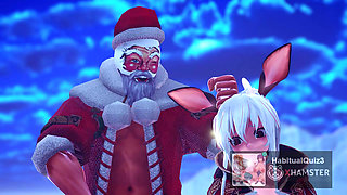 MMD R18 Christmas  SEX Luke want to gangbang public ahegao 3d hentai fap hero ntr cheating wife big dick