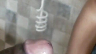 Step Brother Fucks Big Boobs Step Sister in the Shower - Wet & Wild!